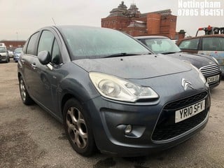 Location: Nottingham - 2010 CITROEN C3 EXCLUSIVE HDI 5 Door Hatchback REG: YR10SFV, Keys: No, MOT Expiry date: 13/11/2024, 1560 Diesel, 5 Speed Manual Diesel, Former Keepers: 2