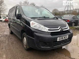 Location: Mitcham - 2016 CITROEN  DISPATCH 1200 L2H1 HDI Panel Van REG: GX16NCA, Keys: No, MOT Expiry date: 08/01/2024, 1997 Diesel, 6 Speed Manual Diesel, Former Keepers: 4