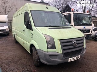 Location: Mitcham - 2010 VOLKSWAGEN CRAFTER 35 BLUE TDI 109 L Motor Caravan REG: AF10XZA, Keys: No, MOT Expiry date: 04/06/2024, 2461 Diesel, 6 Speed Manual Diesel, Former Keepers: 3