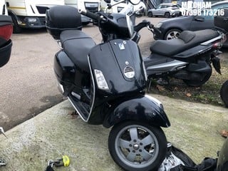 Location: Mitcham - 2008 PIAGGIO VESPA GTS Scooter REG: GT57DOM, Keys: No, MOT Expiry date: 14/06/2024, 244 Petrol, AUTOMATIC, Former Keepers: 6