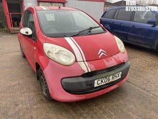 Location: Hull - 2006 CITROEN C1 VIBE 3 Door Hatchback REG: CK06RHX, Keys: No, MOT Expiry date: 31/05/2024, 998 Petrol, 5 Speed Manual Petrol, Former Keepers: 6