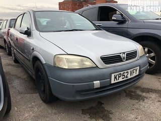 Location: Nottingham - 2002 VAUXHALL ASTRA CLUB AUTO 5 Door Hatchback REG: KP52VFY, Keys: No, MOT Expiry date: 18/05/2024, 1598 Petrol, 4 Speed Auto Petrol, Former Keepers: 9