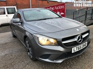 Location: Nottingham - 2015 MERCEDES-BENZ CLA220 SPORT CDI AUTO 4 DOOR SALOON REG: LT65DHD, 2143cc DIESEL, 7 SPEED AUTO DIESEL, Former Keepers: 3, Keys: Yes, MOT Expiry date: 11/11/2025