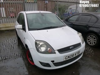 Location:  Hayes - 2008 FORD FIESTA ZETEC BLUE 75 3 Door Hatchback REG: GN08KYB, Keys: No, MOT Expiry date: 15/08/2025, 1242 Petrol, 5 Speed Manual Petrol, Former Keepers: 6