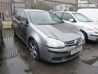 Location:  Hayes - 2006 VOLKSWAGEN GOLF FSI S 5 Door Hatchback REG: EO56UEA, Keys: No, MOT Expiry date: 19/12/2024, 1598 Petrol, 6 Speed Manual Petrol, Former Keepers: 8