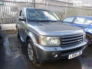 Location:  Hayes - 2006 LAND ROVER RANGEROVER SPT V8SC STD A Estate REG: LR06LBE, Keys: No, MOT Expiry date: 30/03/2024, 4197 Petrol, 6 Speed Auto Petrol, Former Keepers: 3