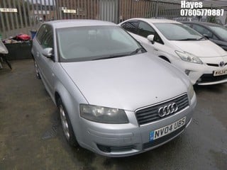 Location:  Hayes - 2004 AUDI A3 SPECIAL EDITION 3 Door Hatchback REG: NV04UBS, Keys: No, MOT Expiry date: 15/10/2024, 1595 Petrol, 5 Speed Manual Petrol, Former Keepers: 6