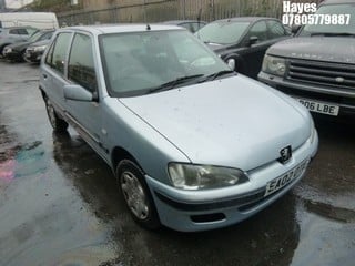 Location:  Hayes - 2002 PEUGEOT 106 XN ZEST 2 5 Door Hatchback REG: EA02OTE, Keys: No, MOT Expiry date: 10/09/2025, 1124 Petrol, 5 Speed Manual Petrol, Former Keepers: 7