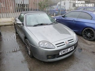 Location:  Hayes - 2005 MG MG TF SPARK 135 Sports REG: GM05JPM, Keys: No, MOT Expiry date: 18/07/2025, 1796 Petrol, 5 Speed Manual Petrol, Former Keepers: 11