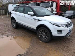 Location: Peterborough - 2012 LAND ROVER RANGE ROVER EVOQUE PURE T Estate REG: AO12UBW, Keys: No, MOT Expiry date: 16/01/2025, 2179 Diesel, 6 Speed Manual Diesel, Former Keepers: 2