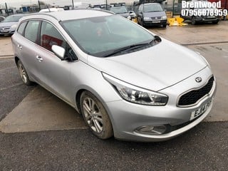 Location: Brentwood - 2014 KIA CEED 2 CRDI AUTO Estate REG: EJ14POF, Keys: No, MOT Expiry date: 28/10/2021, 1582 Diesel, 6 Speed Auto Diesel, Former Keepers: 3