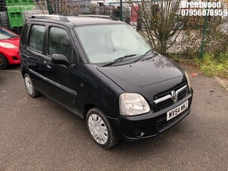 Location: Brentwood - 2004 VAUXHALL AGILA DESIGN 16V MPV REG: MV54MMJ, Keys: No, MOT Expiry date: 07/02/2025, 1199 Petrol, 5 Speed Manual Petrol, Former Keepers: 7