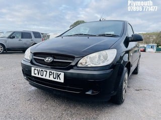 Location: Plymouth - 2007 HYUNDAI GETZ GSI 3 Door Hatchback REG: CV07PUK, Keys: No, MOT Expiry date: 13/12/2024, 1086 Petrol, 5 Speed Manual Petrol, Former Keepers: 6