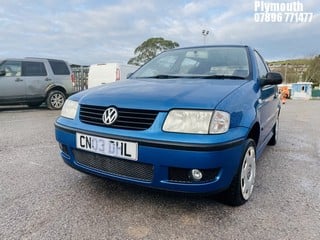 Location: Plymouth - 2003 VOLKSWAGEN POLO 5 Door Hatchback REG: CN03DHL, Keys: No, MOT Expiry date: 28/09/2024, 1390 Petrol, , Former Keepers: 3