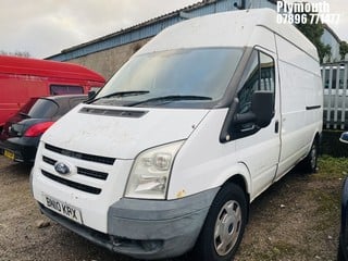 Location: Plymouth - 2010 FORD TRANSIT 140 T350L FWD Panel Van REG: BN10KPX, Keys: No, MOT Expiry date: 08/07/2024, 2198 Diesel, 6 Speed Manual Diesel, Former Keepers: 5