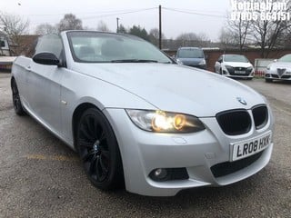 Location: Nottingham - 2008 BMW 325D M SPORT A CONVERTIBLE REG: LR08HXK, 2993cc DIESEL, 6 SPEED AUTO DIESEL, Former Keepers: 8, Keys: Yes, MOT Expiry date: 12/03/2025