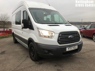 Location: Nottingham - 2017 FORD  TRANSIT 350 PANEL VAN REG: YT17VZJ, 1995cc DIESEL, 6 SPEED MANUAL DIESEL, Former Keepers: 0, Keys: Yes, MOT Expiry date: 05/04/2025