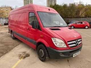 Location: North Woolwich - 2013 MERCEDES-BENZ SPRINTER 313 CDI Panel Van REG: AV62OCX, Keys: No, MOT Expiry date: 25/03/2025, 2143 Diesel, 6 Speed Manual Diesel, Former Keepers: 8