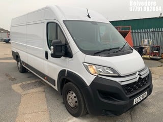 Location: BELVEDERE - 2022 CITROEN RELAY 35 HVY L4H2 ENT BHD PANEL VAN REG: LC72VOY, 2179cc DIESEL, 6 SPEED MANUAL DIESEL, Former Keepers: 1, Keys: Yes, MOT: Expiry date30.10.2025