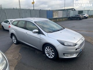 Location: Belvedere - 2015 FORD FOCUS TITANIUM AUTO Estate REG: NA15SOC, Keys: No, MOT Expiry date: 20/11/2024, 1596 Petrol, 6 Speed Auto Petrol, Former Keepers: 7