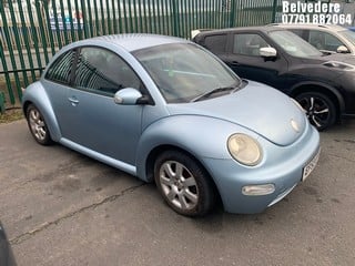 Location: Belvedere - 2003 VOLKSWAGEN BEETLE 3 Door Hatchback REG: EF53OTG, Keys: No, MOT Expiry date: 10/01/2025, 1984 Petrol, 5 Speed Manual Petrol, Former Keepers: 6