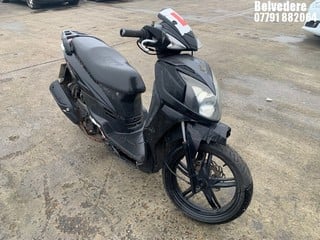 Location: Belvedere - 2016 SYM AZ SYMPHONY SR 125 Motorcycle REG: LO16BLK, Keys: No, MOT Expiry date: 09/11/2024, 125 Petrol, AUTOMATIC, Former Keepers: 4