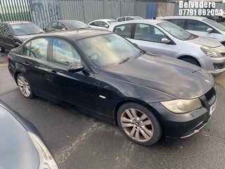 Location: Belvedere - 2005 BMW 320D SE AUTO 4 Door Saloon REG: WR05GMF, Keys: No, MOT Expiry date: 05/02/2025, 1995 Diesel, 6 Speed Auto Diesel, Former Keepers: 6