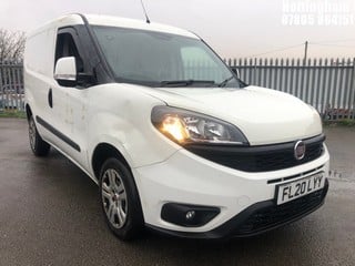 Location: Nottingham - 2020 FIAT DOBLO 16V TECNICO MULTJE PANEL VAN REG: FL20LYY, 1248CC DIESEL, 5 SPEED MANUAL DIESEL, Former Keepers: 0, Keys: Yes, MOT Expiry date: 25/05/2025