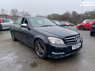 NOTE: ATF Registered Buyers ONLY - Location: Manchester - 2009 MERCEDES  C220 SE CDI A 4 DOOR SALOON REG: YG09WHU, 2148cc DIESEL, 5 SPEED AUTO DIESEL , Former Keepers: 5, Keys: No