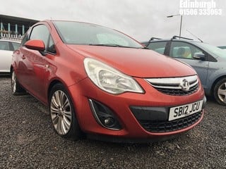 Location: Edinburgh - 2012 VAUXHALL CORSA SE 3 Door Hatchback REG: SB12JCU, Keys: No, MOT Expiry date: 13/09/2024, 1229 Petrol, 5 Speed Manual Petrol, Former Keepers: 2