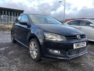 Location: Edinburgh - 2010 VOLKSWAGEN POLO SEL TDI 90 5 Door Hatchback REG: SM10GZY, Keys: No, MOT Expiry date: 19/02/2024, 1595 Diesel, 5 Speed Manual Diesel, Former Keepers: 5