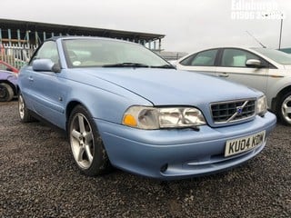 Location: Edinburgh - 2004 VOLVO C70 T Convertible REG: KU04KDM, Keys: No, MOT Expiry date: 06/08/2025, 1984 Petrol, 5 Speed Manual Petrol, Former Keepers: 3