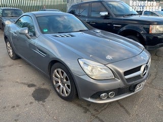 NOTE: ATF Registered Buyers ONLY - Location: Belvedere - 2012 MERCEDES-BENZ SLK 250 D AUTO Convertible REG: FM12ZKZ, Keys: No, MOT Expiry date: 21/10/2016, 2143 Diesel, auto, Former Keepers: 2