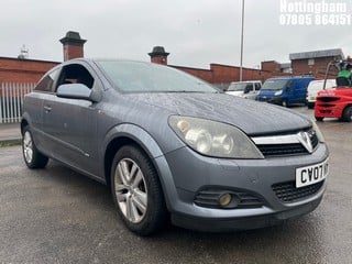 Location: Nottingham - 2007 VAUXHALL ASTRA SXI Coupe REG: CV07NWP, Keys: No, MOT Expiry date: 26/09/2025, 1598 Petrol, 5 Speed Manual Petrol, Former Keepers: 5