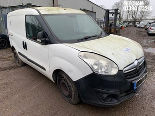 Location: Mitcham - 2014 VAUXHALL COMBO 2300 L1H1 CDTI SS E Panel Van REG: FE64ZZN, Keys: No, MOT Expiry date: 14/12/2023, 1248 Diesel, 5 Speed Manual Diesel, Former Keepers: 4