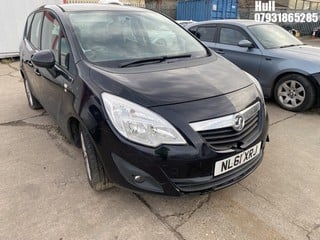 Location: Hull - 2011 VAUXHALL MERIVA EXCITE MPV REG: NL61XRJ, Keys: No, MOT Expiry date: 20/09/2024, 1398 Petrol, 5 Speed Manual Petrol, Former Keepers: 7