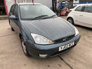 Location: Hull - 2002 FORD FOCUS ZETEC AUTO 5 Door Hatchback REG: YJ02NCZ, Keys: No, MOT Expiry date: 07/04/2025, 1596 Petrol, 4 Speed Auto Petrol, Former Keepers: 9