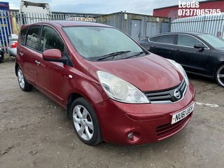 Location: Leeds - 2011 NISSAN NOTE TEKNA DCI MPV REG: NU61UEH, Keys: No, MOT Expiry date: 02/10/2024, 1461 Diesel, 5 Speed Manual Diesel, Former Keepers: 2