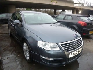 Location:  Hayes - 2010 VOLKSWAGEN PASSAT HIGHLINE+ TDI 110 4 Door Saloon REG: FY60NAE, Keys: No, MOT Expiry date: 30/05/2025, 1968 Diesel, 5 Speed Manual Diesel, Former Keepers: 5