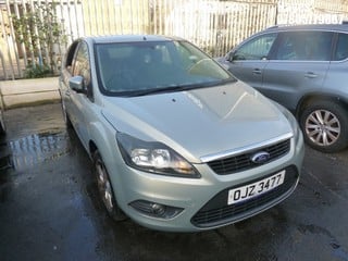 Location:  Hayes - 2008 FORD FOCUS ZETEC 100 5 Door Hatchback REG: OJZ3477, Keys: No, MOT Expiry date: 05/07/2025, 1596 Petrol, 5 Speed Manual Petrol, Former Keepers: 8