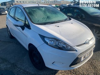 Location: BELVEDERE - 2011 FORD FIESTA EDGE 60 	 5 DOOR HATCHBACK REG: ML11ANR, 1242cc PETROL, 5 SPEED MANUAL PETROL, Former Keepers: 4, Keys: No, MOT: Expiry date28.04.2025