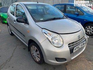 Location: Belvedere - 2012 SUZUKI ALTO SZ 5 Door Hatchback REG: HY62SXW, Keys: No, MOT Expiry date: 27/09/2025, 996 Petrol, 5 Speed Manual Petrol, Former Keepers: 5