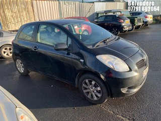 Location: Belvedere - 2007 TOYOTA YARIS ZINC S-A 3 Door Hatchback REG: LF57ZDV, Keys: No, MOT Expiry date: 10.03.2025, 1296 Petrol, 4 Speed Semi Auto Petrol, Former Keepers: 8