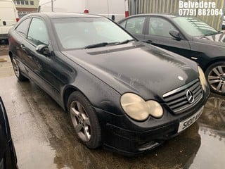 Location: Belvedere - 2004 MERCEDES C180 KOMPRESSOR SE AUTO Coupe REG: S100AAD, Keys: Yes, MOT Expiry date: 20/12/2024, 1796 Petrol, 5 Speed Auto Petrol, Former Keepers: 8