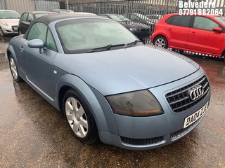 Location: Belvedere - 2004 AUDI TT ROADSTER (150 BHP) Convertible REG: DA04ZJE, Keys: No, MOT Expiry date: 10.10.2024, 1781 Petrol, 5 Speed Manual Petrol, Former Keepers: 8