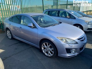 Location: Belvedere - 2008 MAZDA 6 SPORT 5 Door Hatchback REG: FY58UEJ, Keys: No, MOT Expiry date: 14/10/2024, 2488 Petrol, 6 Speed Manual Petrol, Former Keepers: 5