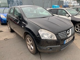 Location: Belvedere - 2008 NISSAN QASHQAI TEKNA 2WD 5 Door Hatchback REG: BJ08UCF, Keys: No, MOT Expiry date: 28/12/2024, 1598 Petrol, 5 Speed Manual Petrol, Former Keepers: 6