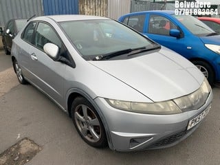 Location: Belvedere - 2007 HONDA CIVIC SE I-CTDI 5 Door Hatchback REG: PK57ZXT, Keys: No, MOT Expiry date: 04/09/2024, 2204 Diesel, 6 Speed Manual Diesel, Former Keepers: 13