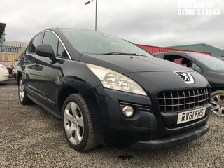 Location: Edinburgh - 2011 PEUGEOT 3008 SPORT HDI S-A 5 Door Hatchback REG: RV61FHS, Keys: No, MOT Expiry date: 11/11/2024, 1560 Diesel, 6 Speed Semi Auto Diesel, Former Keepers: 6