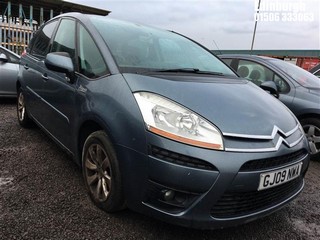 Location: Edinburgh - 2009 CITROEN C4 PICASSO VTR+ HDI S-A MPV REG: GJ09NWA, Keys: No, MOT Expiry date: 28/05/2025, 1560 Diesel, 6 Speed Auto Diesel, Former Keepers: 10